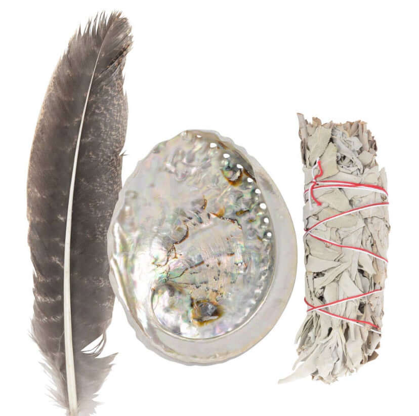 Smudge Ceremony Kit and 7” White Sage