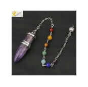 Assorted Chakra Crystal Pendulums