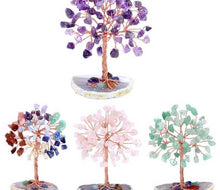 Handcrafted Chakra Crystal Tree Of Life