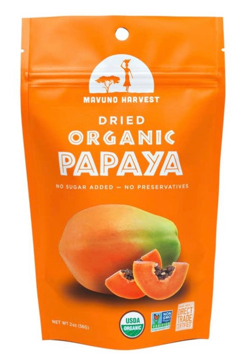 Organic Dried Papaya